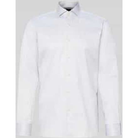Slim Fit businessoverhemd van puur katoen model 'HANK'