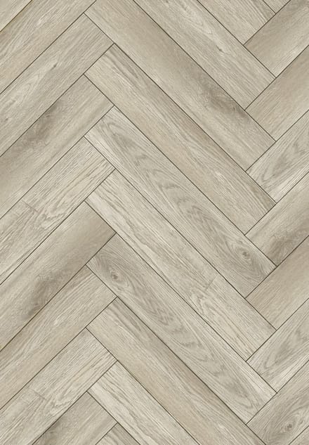Mexen Sky Valley vinylpanelen visgraat 635 x 127 mm SPC 6,5 mm, IXPE onderlaag 1,5 mm, 4 V-Groef, Eik