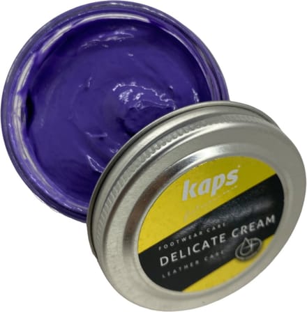 Kaps Schoencreme - schoensmeer - verzorgt het leer en geeft glans - (123) Paars - 50ml