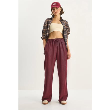 Hoge Taille Wijde Pantalon