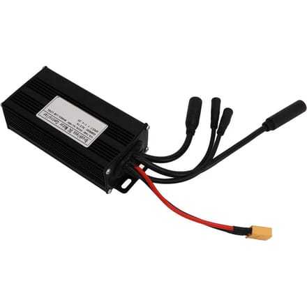 Contrôleur de Vélo Électrique 24V 36V 48V 26A 3 Modes Contrôleur à Onde Sinusoïdale Connecteur Étanche pour black
