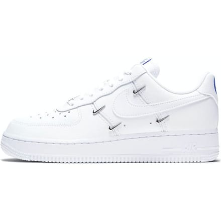 Nike Air Force 1 LX "White Metallic Swooshes" - Sneakers - Unisex - Maat 36 - Wit