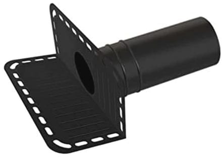 Hoekafvoer Dakgully voor Noodontwatering - DN 50-100