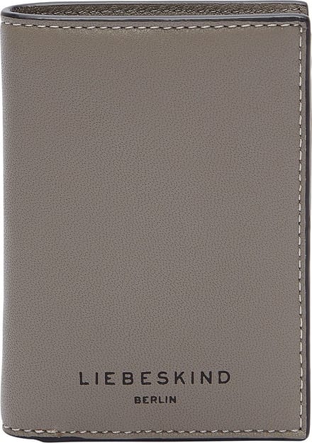 LIEBESKIND BERLIN Leren Kaarthoes Mara Kodiaq Sheep Arcie Wallet Thunder Grijs