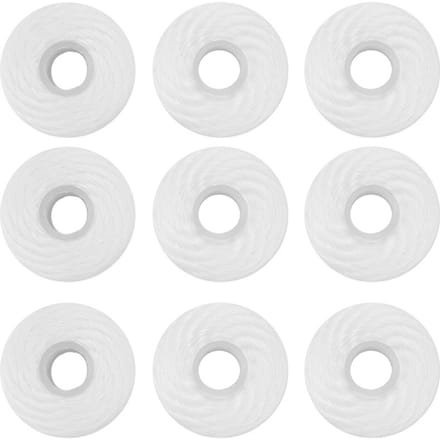Fil dentaire jetable, cure-dents, 50 mètres, 9 pièces white