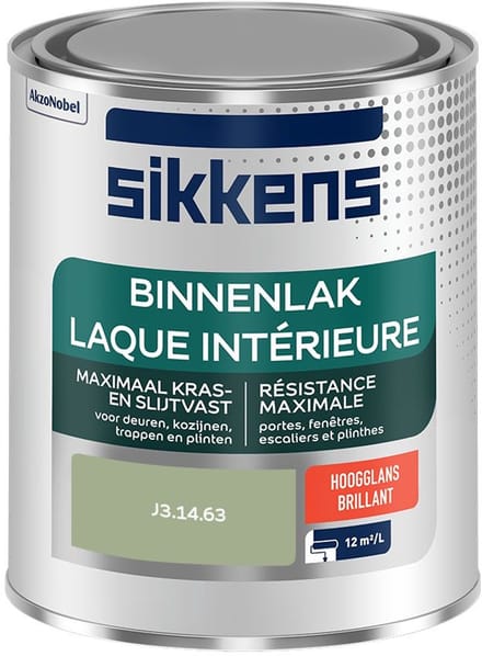 Sikkens - Binnenlak Hoogglans - J3.14.63 - Mengverf - 750 Ml