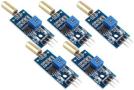 5Pcs Hoek Sensor Module SW-520D - Hoge Gevoeligheid en Digitale Schakelaar