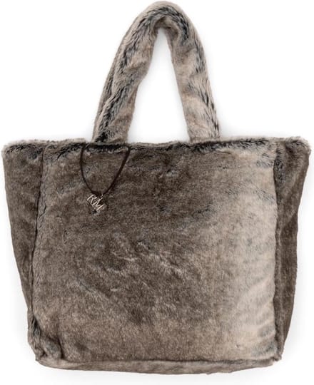 Fabulous Faux Fur Bag grey