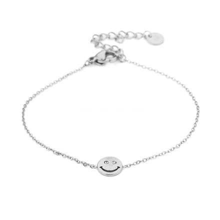 Go Dutch Label Oorhangers gedraaide hoop zilver E2905-1