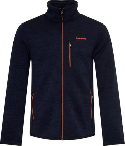Nordberg Jan Fleece Vest - Navy melange - Maat M