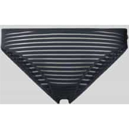 Slip met semi-transparant streepmotief