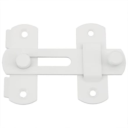 Dailygoody - Deurslot - Flip Latch Hasp - Wit - Veiligheid - Geschikt
