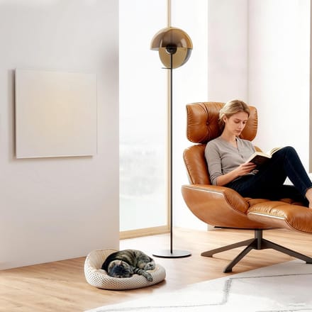 Infraroodpaneel Verwarming met Thermostaat en Weektimer voor Wandmontage