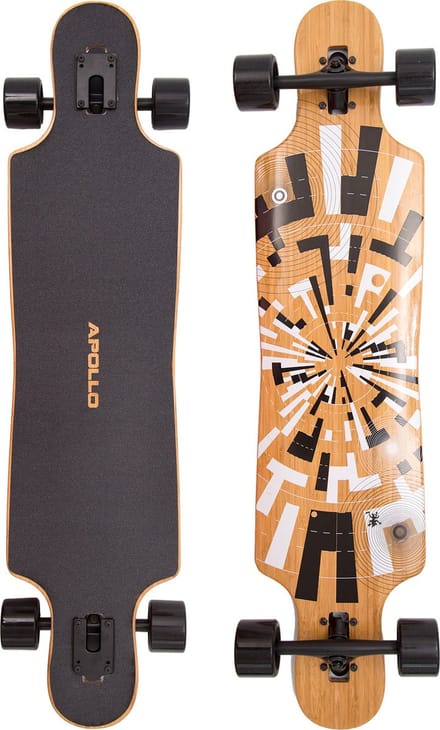 Longboard - Soul Bamboo FLEX1 Twin Tip DT - 40" inkl. T-Tool von Apollo
