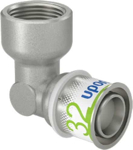 Uponor S-Press Plus knie - 1 binnendraad x 32 mm pers