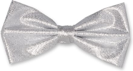 E.L. Cravatte Strik - Zilver glitter