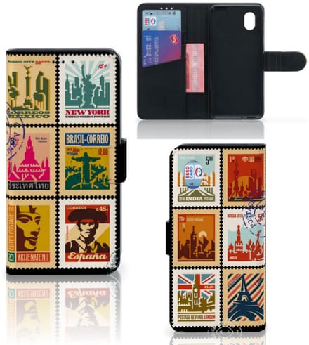 Alcatel 1B (2020) Flip Cover Postzegels