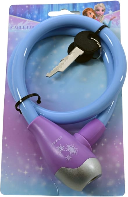 Disney Frozen - kabelslot - Lichtblauw/Paars