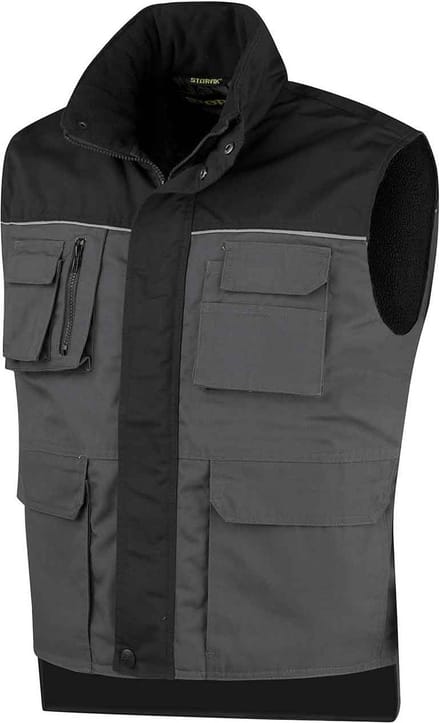 STØRVIK Marcus Bodywarmer Winddicht 4 seizoenen Heren - Maat M - Antraciet Grijs