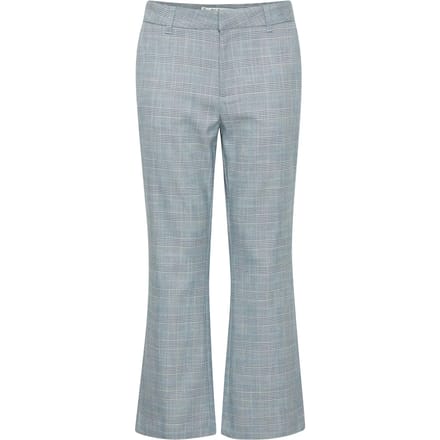Vrouwelijke kick flared broek Pulz Jeans Bindy Check