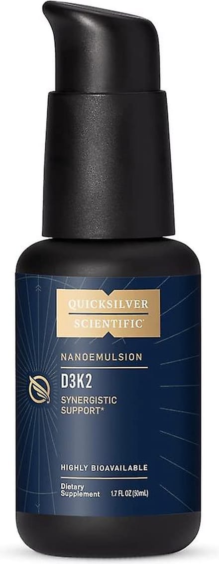 Quicksilver Scientific Nanoemulsified Vitamine D3K2 50 ml