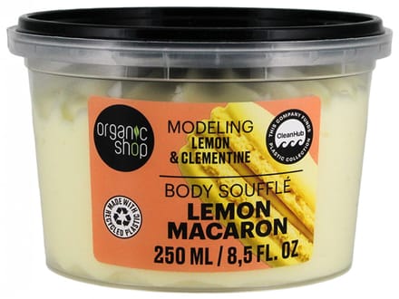 Organic Shop Body Soufflé Modellerende Lichaamscrème Citroen Macaron 250 ml