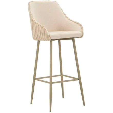 Barkruk Alaska -a- Cream Set 2 Pcs 52×46×111 cm