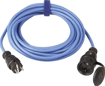 SIROX® verlengkabel 230 V H07RN-F 3x1,5mm² blauw - 25 meter