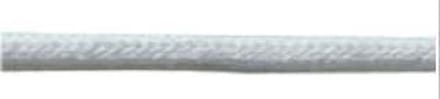 Cordial - Schoenveters - wit - dun rond fijn geweven - veterlengte 70 cm 4-6 gaatjes