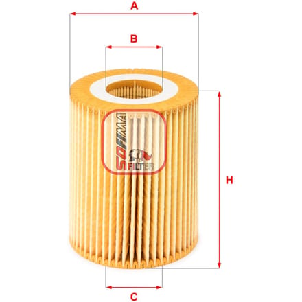 Oliefilter SOFIMA S 5069 PE