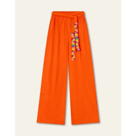 Oilily Please Linnen Broek- maat36 Koi