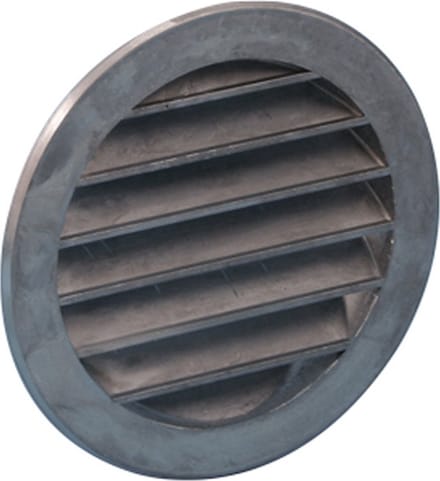 Nedco schoepenrooster - Ø 100 mm - Aluminium