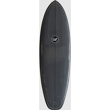 Light Hybrid Plus Grey - Epoxy - Future 5'10 Surfboard patroon