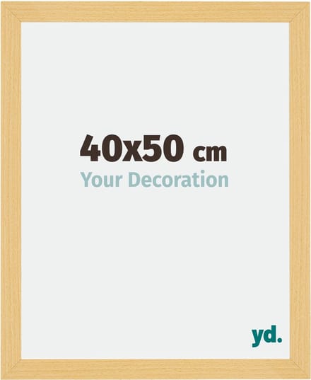 Your Decoration - Fotolijst 40x50 cm - MDF - Beuken Decor - Mura