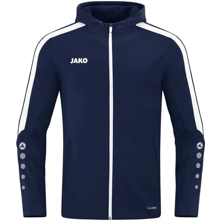 Jako Power Jas Met Kap Dames - Marine | Maat: 34