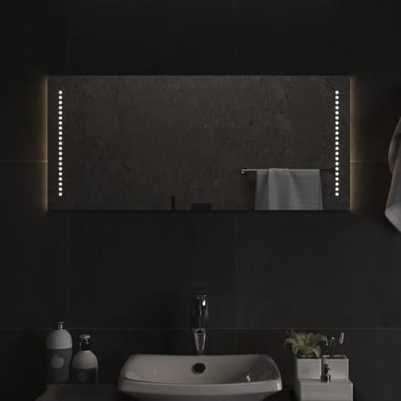 vidaXL Badkamerspiegel LED 40x90 cm
