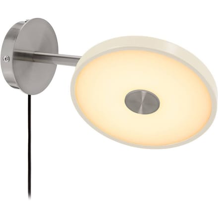 UMAGE LED wandlamp Asteria Short, wit, staal, stekker