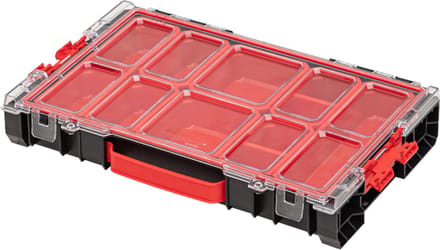 Qbrick System PRO - Organizer - Modulaire Bouw - Transparant Deksel - Ergonomische Handgreep