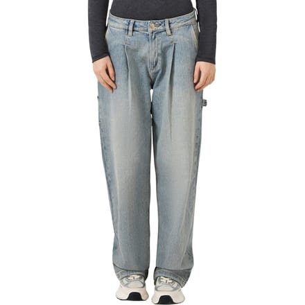 s.Oliver -qs Jeans Blue Denim Maat: W42L32 | Wijde Broeken Outlet | Dames | Blauw