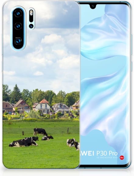 Huawei P30 Pro TPU Hoesje Koeien