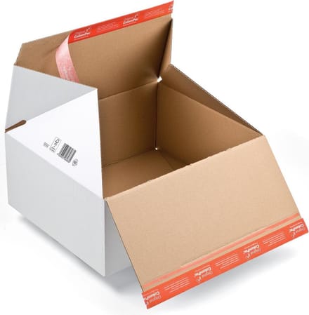Colompac verzenddoos CP155, ft 38,9 x 32,5 x 16 cm, bruin 10 stuks