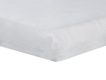 ABZ Hoeslaken jersey - 90x200 cm - Wit