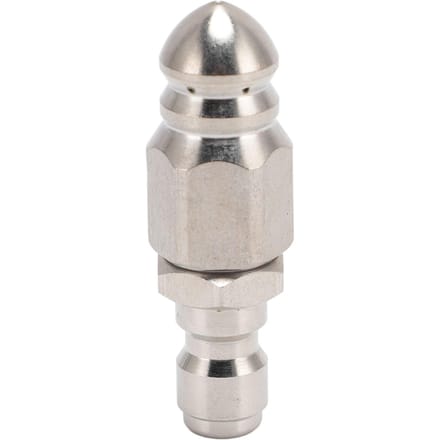 Hogedrukreiniger Jetter Nozzle Professioneel RVS 5000 PSI Rioleringsjetter Nozzle met gray
