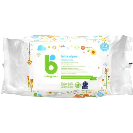 Babydoekjes, Geurloos, 80 Stuks white
