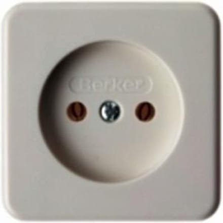 Berker Wandcontactdoos Enkel