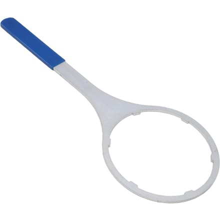Waterfilterhuis Sleutel Heavy Duty Metaal Waterfilter Shell Sleutel voor Filtersysteem white