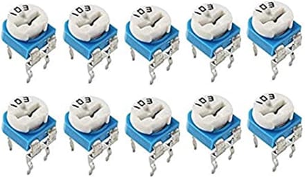 Weerstand regelbaar 10K Ohm RM-065 Trimpot Trimmer Potentiometer 10-stuks RM065-103