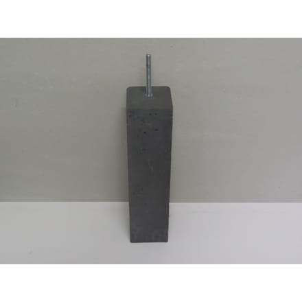 Intergard Betonpoer hoog model met facetrand 140x140mm