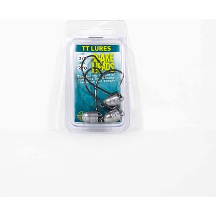 Tackle Tactics TT Snake Head Jig Head 3/8 oz 2/0 XH 3/verpakking (0664)