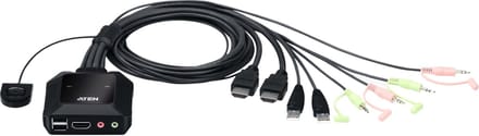 ATEN CS22H 2-Poorts USB 4K HDMI KVM Switch